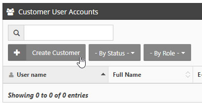 Create User Account