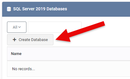 Create SQL Server Database