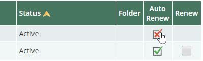 Modify Domain Contacts